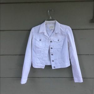 White Denim Jacket